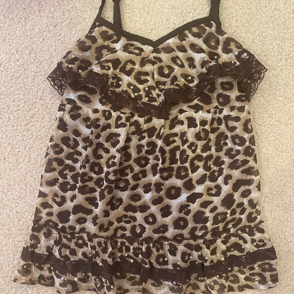 SOLD NWOT lace tank top